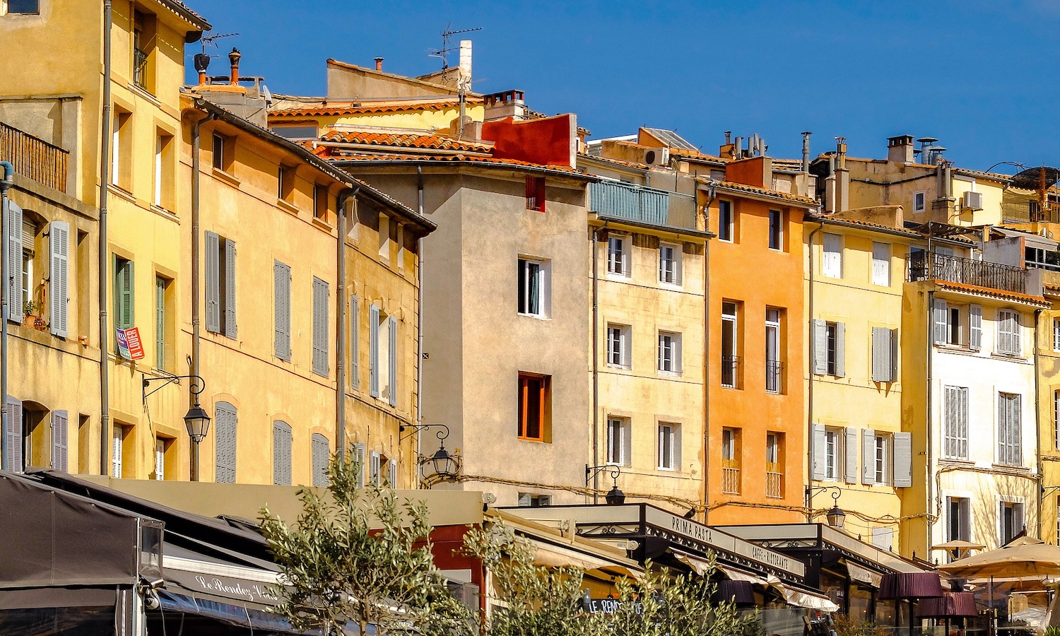Quartier Les Milles à Aix-en-Provence, zone résidentielle et industrielle