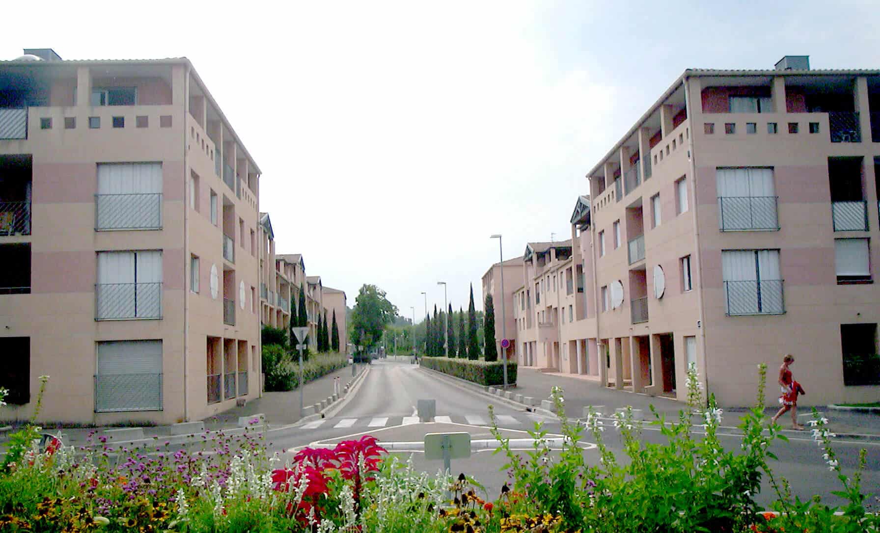 Village de Luynes, quartier résidentiel au sud d’Aix-en-Provence
